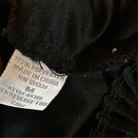 CR THICK NET PEEP BODYCON DRESS - Picture 5 of 5